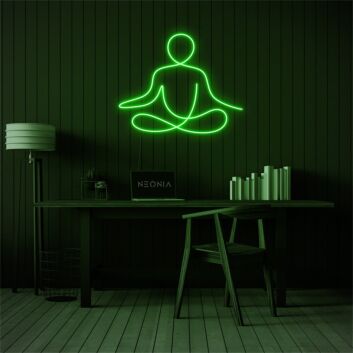 Brighten Up Your Yoga Studio, Home, or Wellness Space with the Versatile Yoga LED Neon Sign LED Neon Sign.