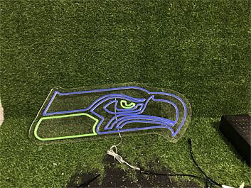 Elevate Your Business, Bar, or Office Ambiance with the Eagle Logo Business Sign LED Neon Sign.