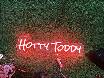Brighten Up Your Bar, Office, or Home with the Hotty Toddy For Wall Decor LED Neon Sign.