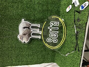 Brighten Up Weddings, Bars, and Home Decor with the Sheep Serta UV Printed LED Neon Sign.