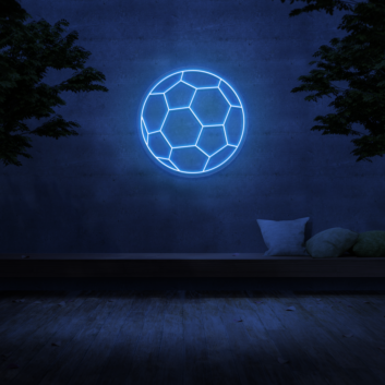 Football Neon Sign
