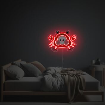 Brighten Up Your Bar or Office with Statement-Making Red Cheeky Crad LED Neon Acrylic Artwork.