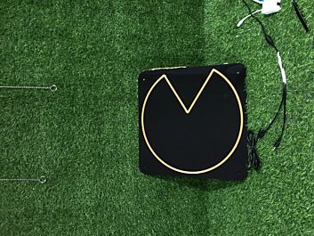 Brighten Up Your Game Room, Bar, or Store: Pac Man Red Dots LED Neon Sign