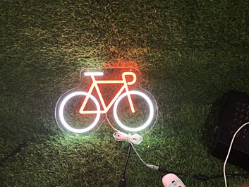 Rev Up Your Space: Bike Outline LED Neon Sign for Home Decor, Bars, and Storefronts