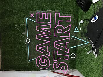 Level Up Your Gaming Room, Office, or Bar Ambiance with the Game Start LED Neon Sign