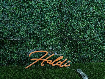 Brighten Up Your Home, Bar, or Wedding Ambiance with the Haldi Red LED Neon Sign
