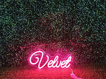 Brighten Up Your Special Moments: Velvet Red LED Neon Sign for Weddings, Bars, and Home Décor.