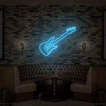 Revamp Your Space with Guitar Neon Sign: The Ultimate Accent for Game Rooms, Bars, and Home Offices