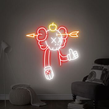 Brighten Your Spaces: Kaw Led Anime Neon Sign - Perfect for Home Decor, Office Vibes, Store Fronts, Bars, Weddings &amp; Parties.