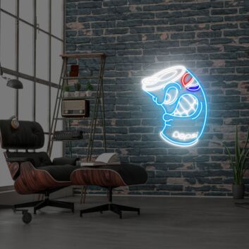 Brighten Your Bar, Store, or Home Party Scene with the Vibrant Pepsi Cola Bottle Neon Sign Cocktail Neon Neon Bar Signs Tin Beer Signs.