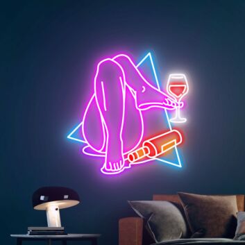 Transform Your Space: From Bedroom Charm to Bar Glam with the Sex Legs Neon Sign, Ideal for Home Decor, Trendy Office Spaces, and Vibrant Party Settings.