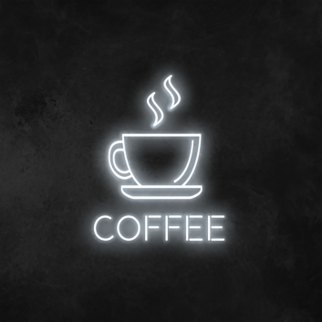 Customize Coffee Shop Neon Sign