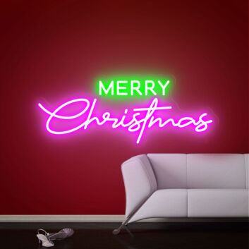 Brighten Your Holidays: The Perfect Christmas LED Neon Sign for Home Decor, Office Festivities, and Memorable Party Events.