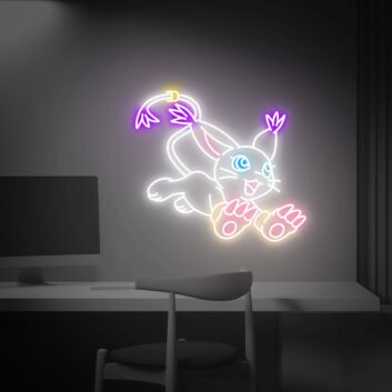 Brighten Up Your Space: Perfect for Bedroom, Game Room, and Anime Gatherings - Digimon Tailmon Room Decor Wall Art Anime Led Neon Sign