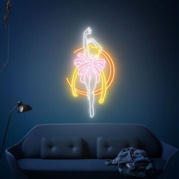 Brighten Up Your Space: Sailor Moon Led Neon Signs Wall Decor Anime Custom Led Sign - Perfect for Anime-themed Parties, Cozy Home Corners, and Unique Office Ambiance