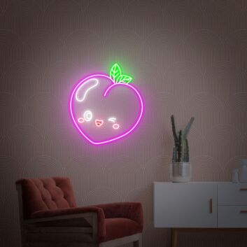 Add a Spark of Joy to Your Celebrations and Spaces: Smile Peach Decor Personalized Birthday Gifts Sign for Home, Office, Store, Bars, Weddings, and Parties.