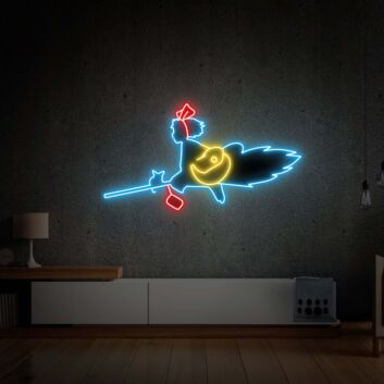 Brighten your child&#039;s bedroom and enchant playdates with Super Magical Girl Led Uv Neon Sign Wall Art Kids Room Decor.