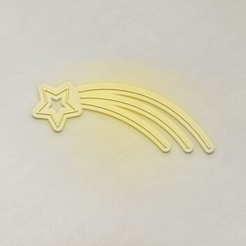 Shooting Star LED Sign