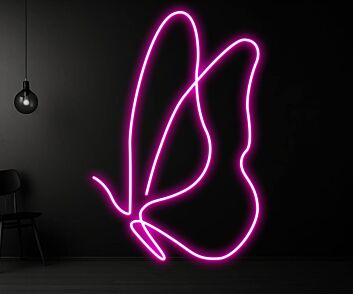Transform Your Space into a Vibrant Oasis with Butterfly Led Sign Neon Light, Perfect for Home, Office, Restaurants, Bars, and Wedding Events.