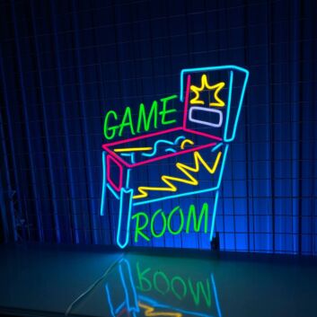 Elevate Your Game Night: Versatile Game Room Led Neon Sign for Arcade, Bar, and Man Cave Décor, Perfect for Home Entertainment and Parties