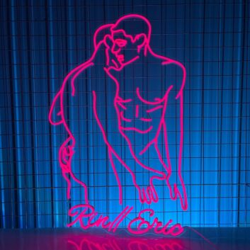 Add a vibrant vibe to your bar, gym, or wedding with the Gay Club Bar Gay Body Hanging Led Neon Sign Light.