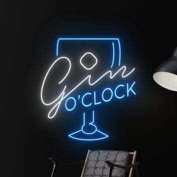 Brighten Your Bar, Restaurant, or Kitchen with the Gin Wine Neon LED Sign, Perfect for Sophisticated Ambiance and Celebrations.