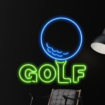 Brighten Your Golf Club, Store, and Special Events: Golf Led Sign Custom Golf Neon Light for Sporty Home Decor and Celebratory Moments.