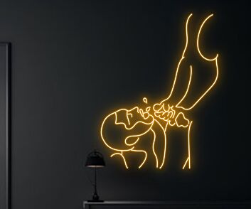 Gay Club Bar Gay Body Hanging Led Neon Sign