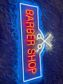 Welcome Spa Deco Barber Led Neon Light Barbershop Wall Art Decors