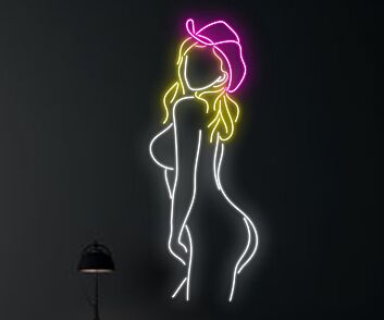 Sexy Naked Cowgirl Led Neon Sign Texas Cowgirl Neon Led Signs