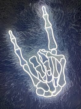 Skeleton Hand Led Neon Sign