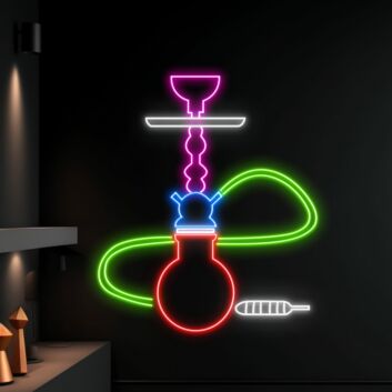 Smoking Shop Led Neon Sign Light Shop Wall Led Art Leaf Led Light Smoking Sign