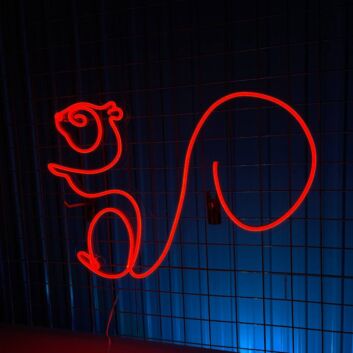 Squirrel Led Neon Sign Cute Animal Led Light Restaurant Room Decor Bar Club Decor