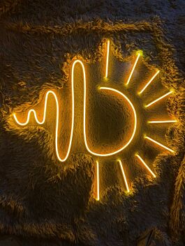 Sunrise Sunset Lover Neon Light Sun Decor Led Neon Sign