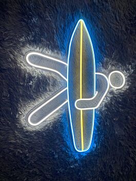 Surfboard Led Neon Sign Summer Beach Lover Neon Light