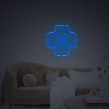 Four Leaf Clover LED Neon Sign
