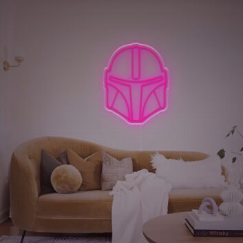 Mandalorian LED Neon Sign