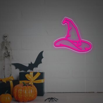 Wizard Hat LED Neon Sign
