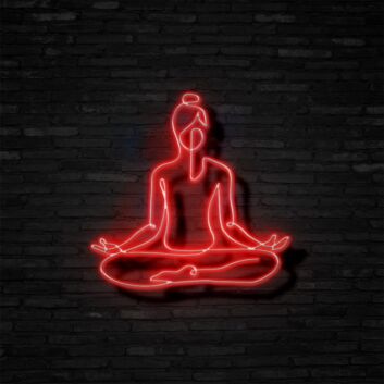Meditation Neon Sign