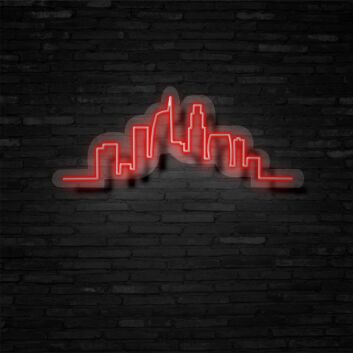 Los Angeles City Neon Sign