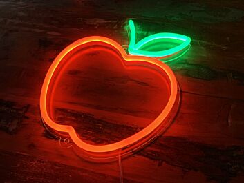 Apple Neon Sign