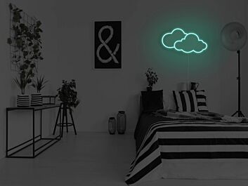 Clouds Neon Sign