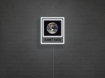 Personalized Retro Photo Neon Sign