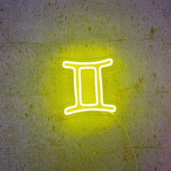 Gemini Zodiac Neon Sign