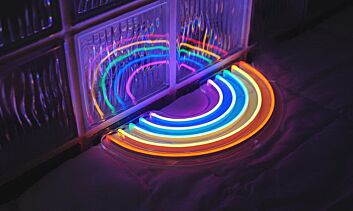 Rainbow Neon Sign