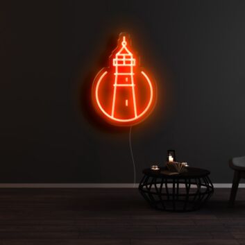 Portland City Icon Neon Sign