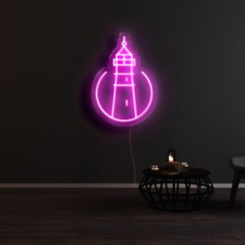 Portland City Icon Neon Sign