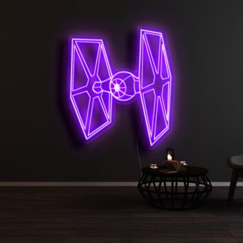 Star Wars Ship Neon Sign