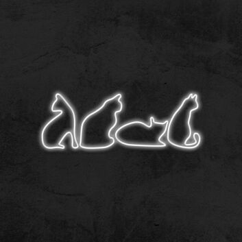 Cats Neon Sign