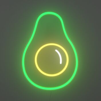 Crazy Avocado Neon Sign